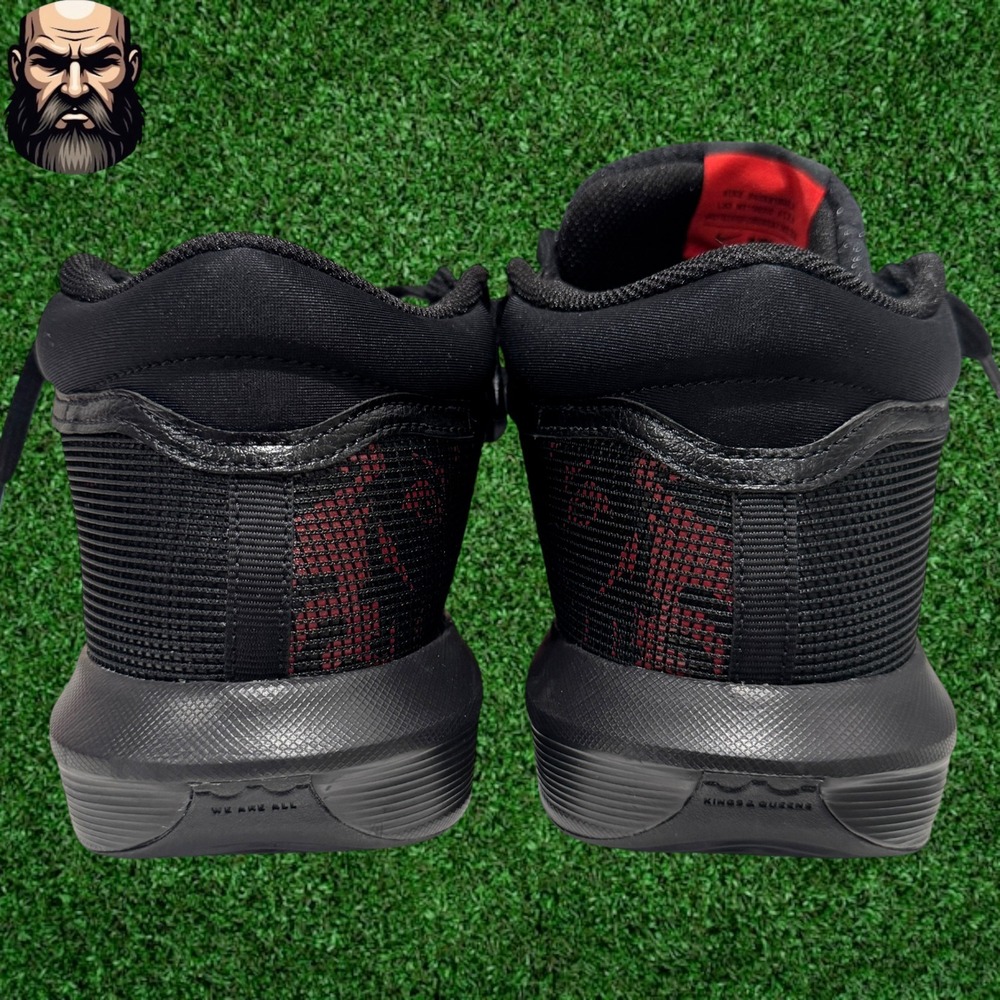 Nike LeBron Witness 8 Bred Black Red White Basketball FB2239-005‎ Men's Size 10 - Picture 6 of 7